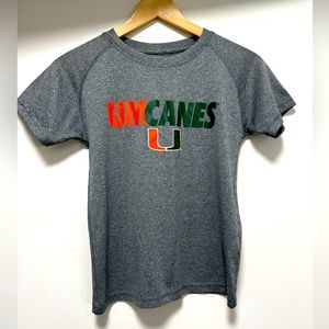 Kids UM Canes Dri-fit T Shirt
